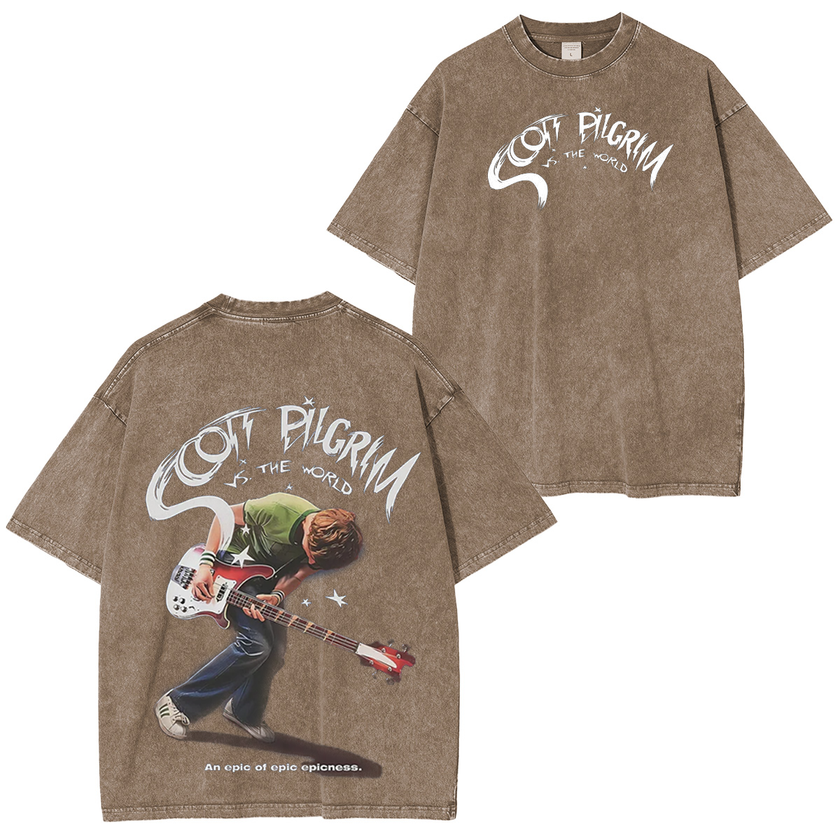 Scott Pilgrim vs. The World Unisex Washed T-Shirt/Crewneck/Hoodie