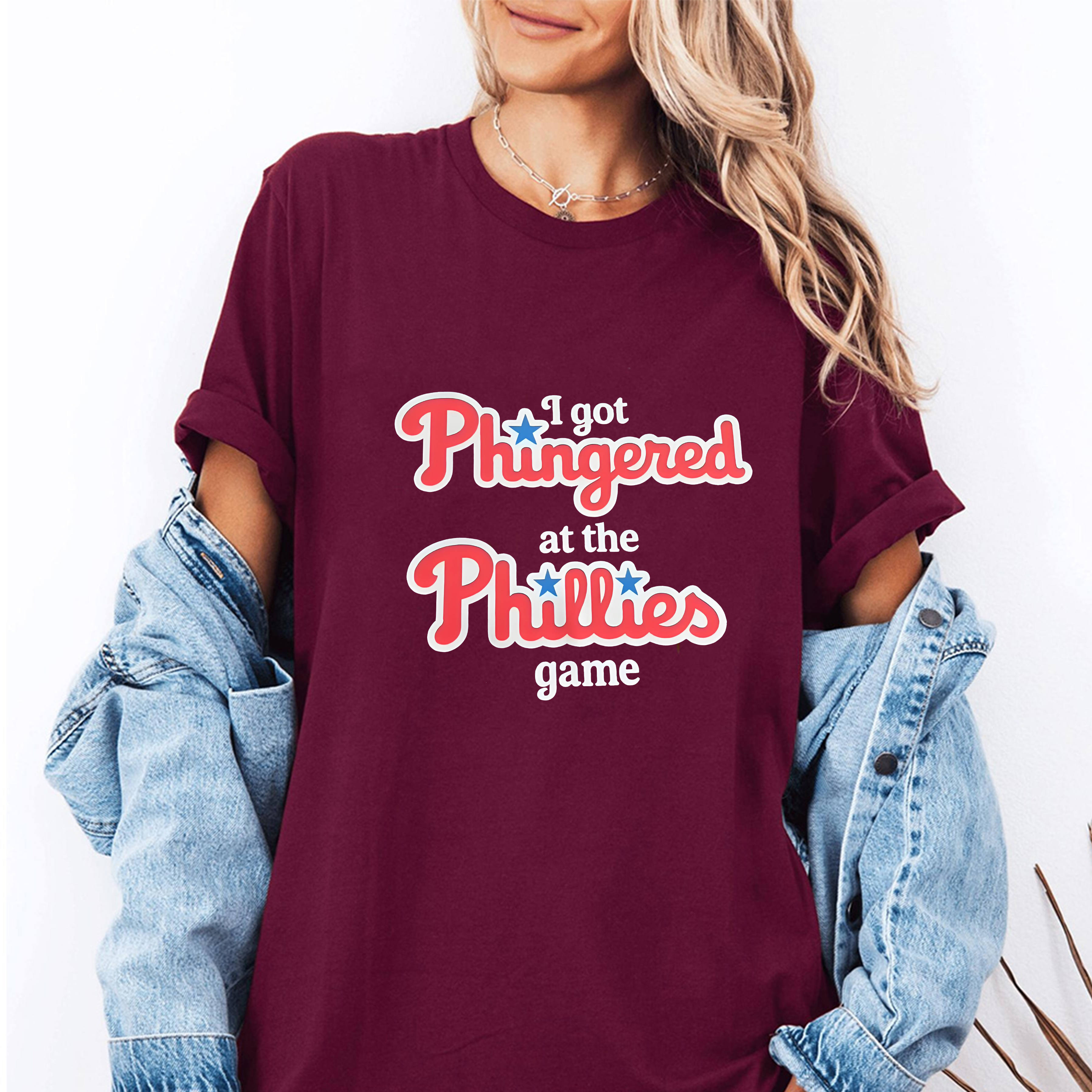 I Got Phingered At The Phillies Game Shirt