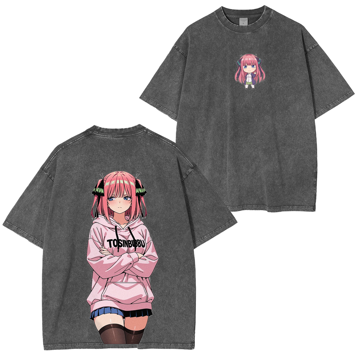 The Quintessential Quintuplets Unisex  Washed T-Shirt/Hoodie/Pullover Sweatshirt