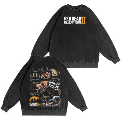 Red Dead Redemption 2 Washed T-shirt/Crewneck/Hoodie