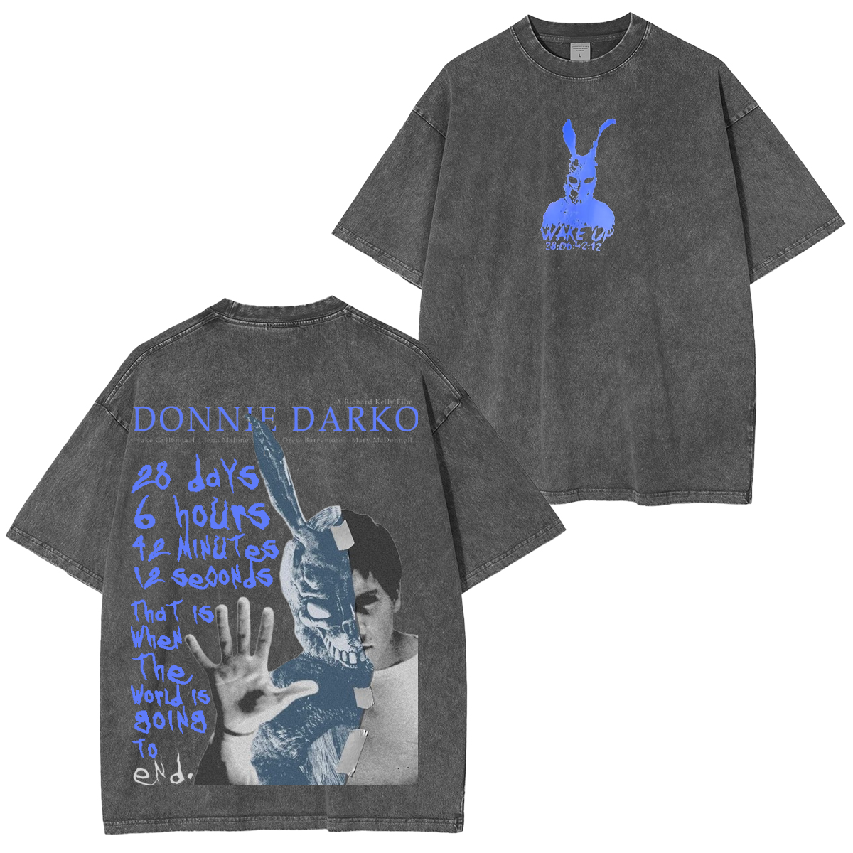 Donnie Darko Frank the Rabbit Unisex Washed T-Shirt