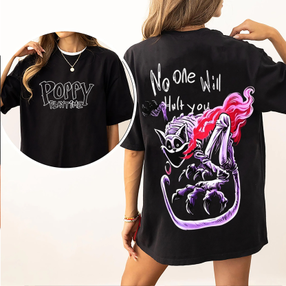 Poppy Playtime Oversized Unisex Washed T-Shirt