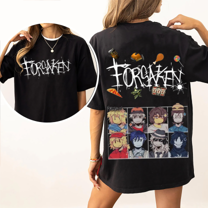Forsaken Oversized Unisex Washed T-Shirt