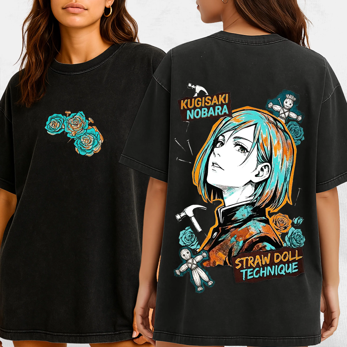 Nobara Kugisaki Jujutsu Kaisen Unisex Washed T-Shirt