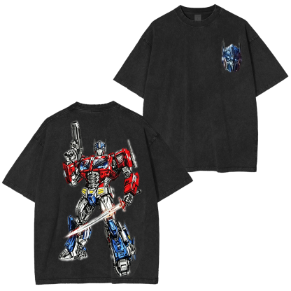 Optimus Prime Vintage Washed T-shirt/Crewneck/Hoodie