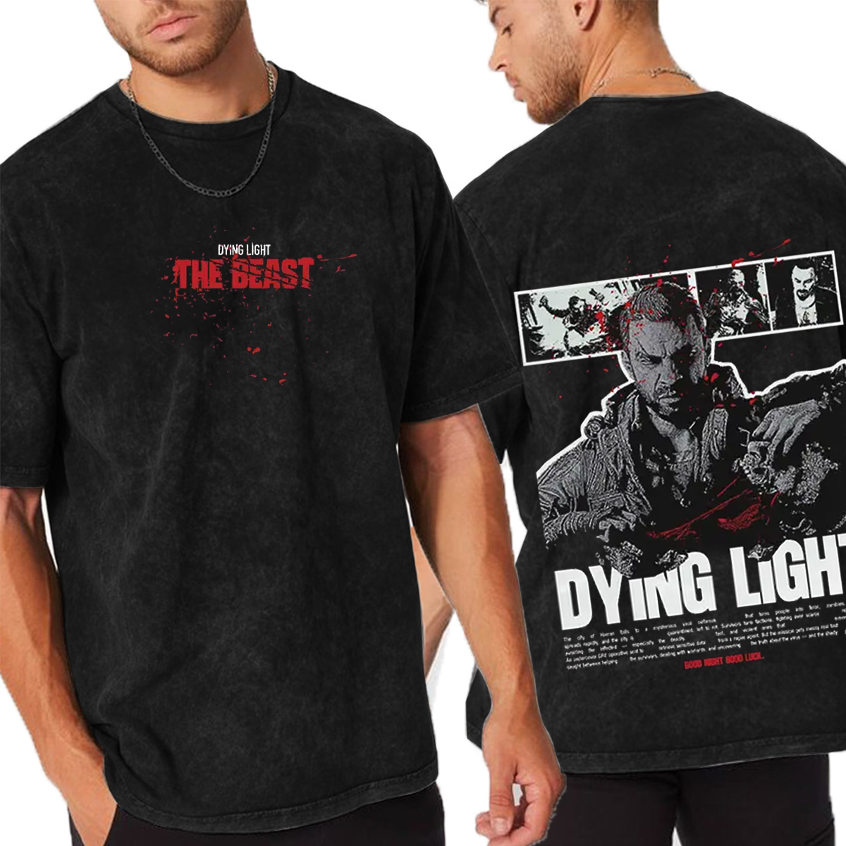 Dying Light - The Beast Unisex Washed T-Shirt