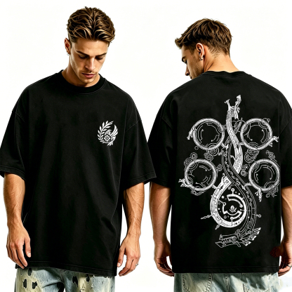 Monster Hunter Wilds Icon Oversize Unisex Shirts/Crewneck/Hoodie