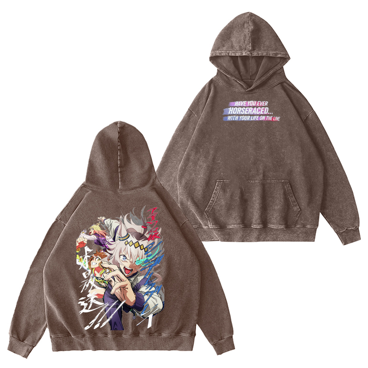 Uma Musume Pretty Derby Washed T-shirt/Crewneck/Hoodie