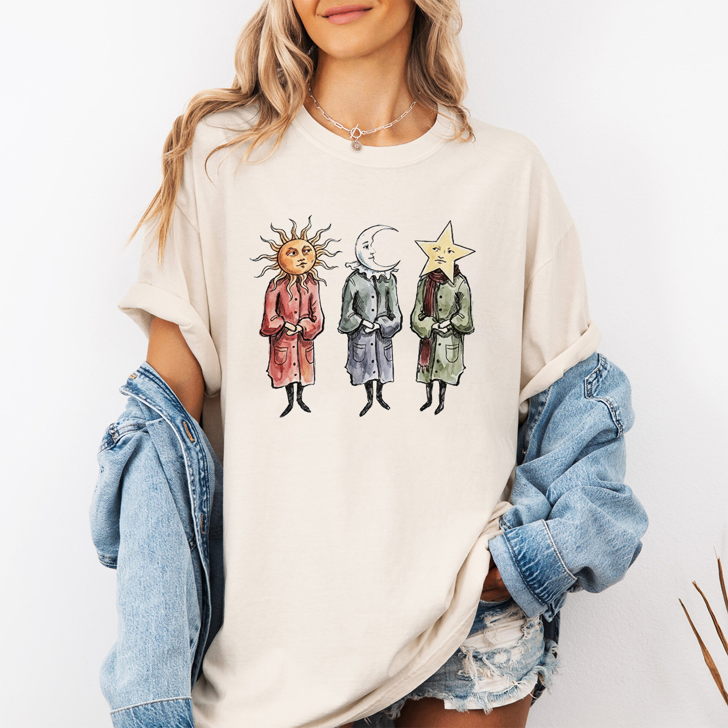 Three Stars And A Sun Unisex T-shirt/Crewneck/Hoodie
