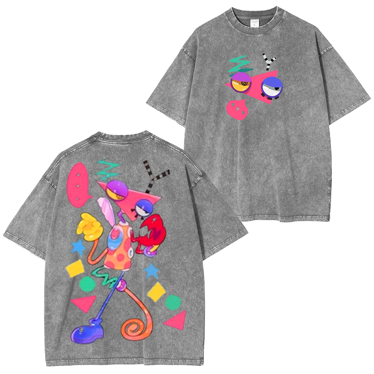 The Amazing Digital Circus Zooble Unisex Washed T-shirt/Crewneck/Hoodie