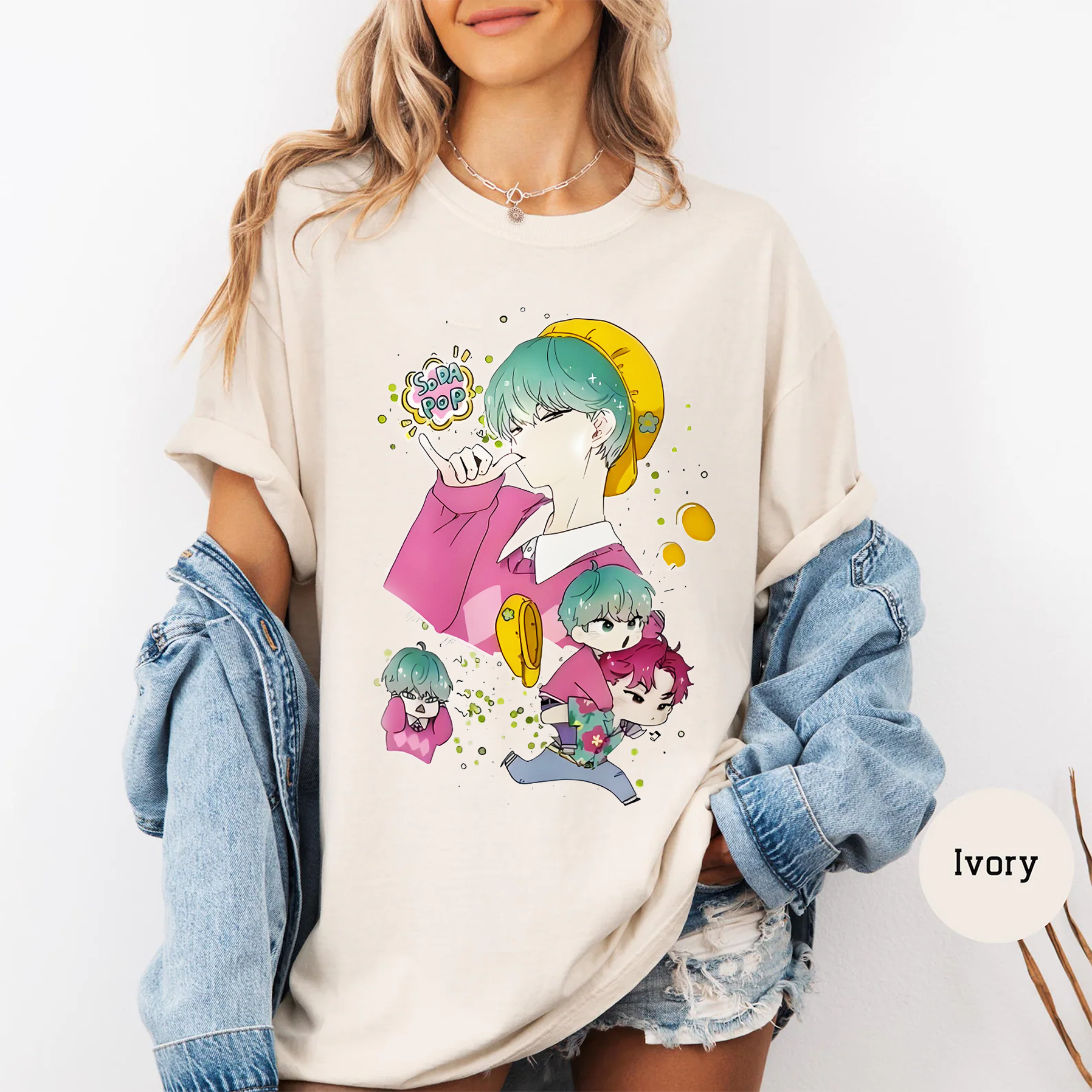 Saja Boys Kpop Demon Hunters Soda Pop Movie Fan Gift Unisex Shirt/Crewneck/Hoodie
