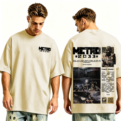 Metro 2033 Soviet Flare Washed T-shirt/Crewneck/Hoodie