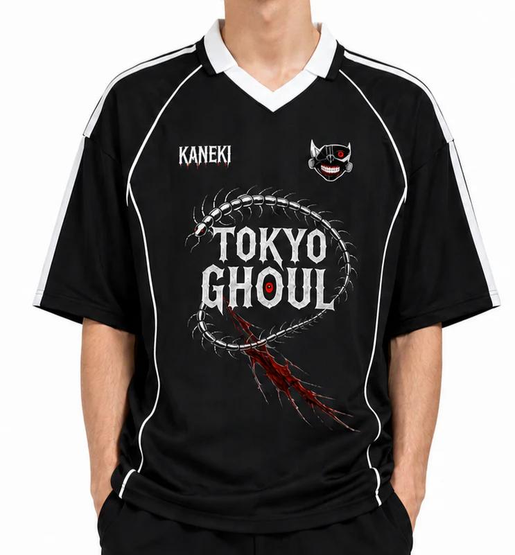 Kaneki Tokyo Ghoul Oversize Jersey Shirts