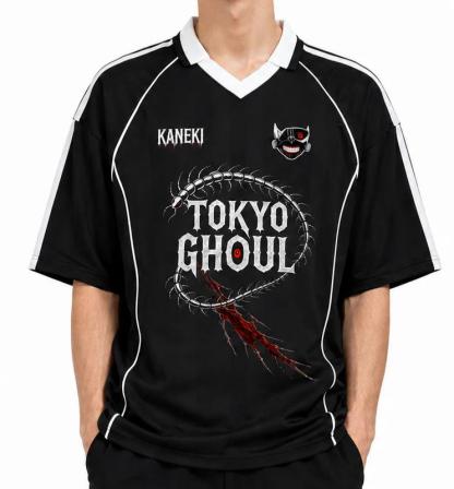 Kaneki Tokyo Ghoul Oversize Jersey Shirts