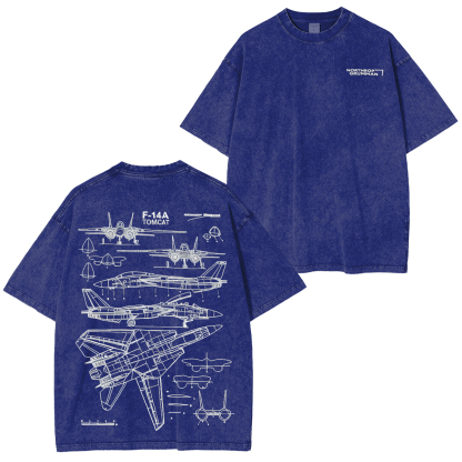 F-14 Tomcat Is Insane Vintage Washed T-shirt/Crewneck/Hoodie