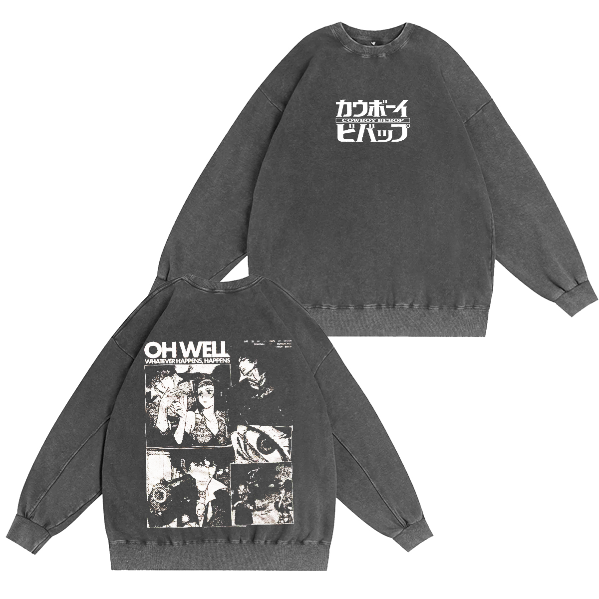Cowboy Bebop Vintage Washed T-shirt/Crewneck/Hoodie