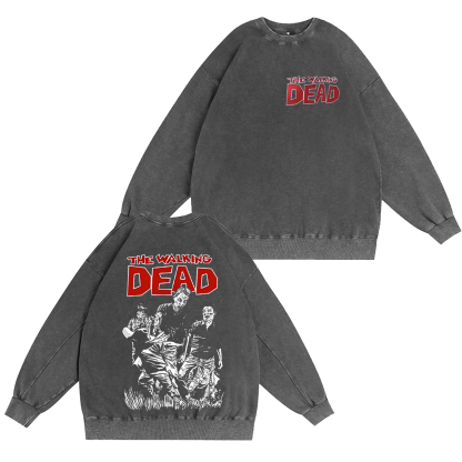 The Walking Dead Vintage Washed T-shirt/Crewneck/Hoodie