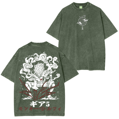 One Piece Vintage Washed T-shirt/Crewneck/Hoodie