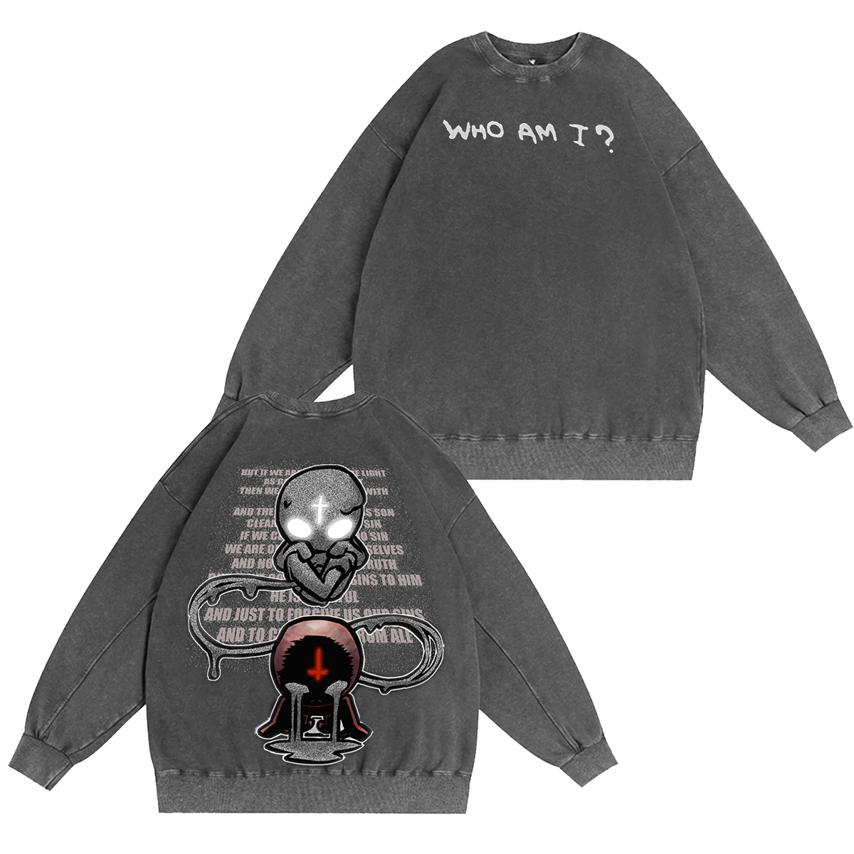 The Binding of Isaac: Rebirth Vintage Oversized T-shirt/Crewneck/Hoodie
