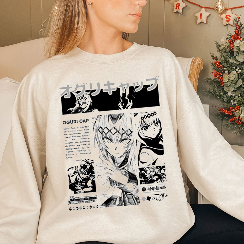 Oguri Cap Umamusume Unisex Shirt/Crewneck/Hoodie
