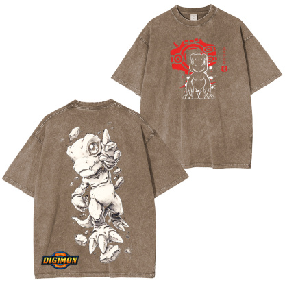 Agumon Digimon Oversized T-shirt/Crewneck/Hoodie