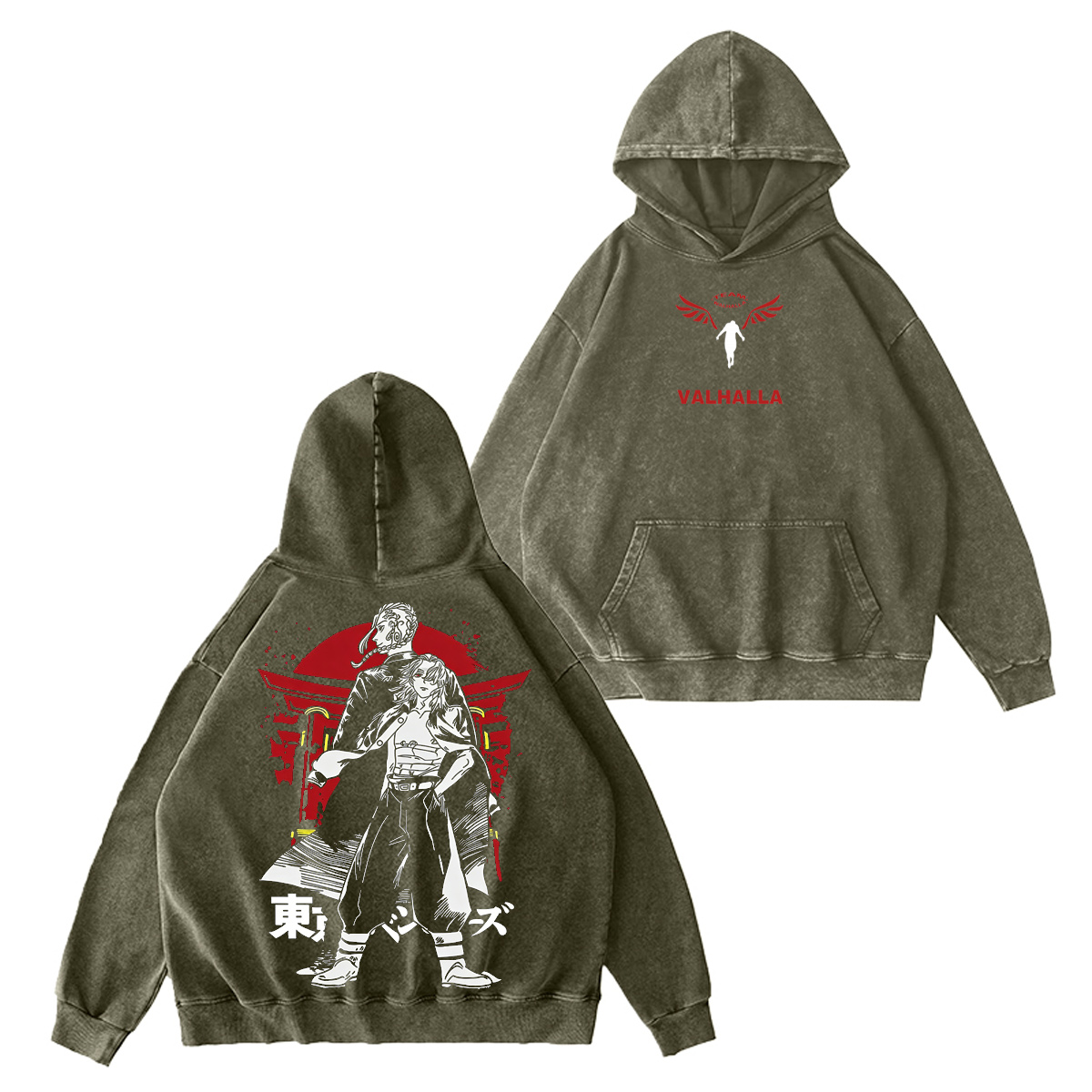 Mikey x Draken Tokyo Revengers Oversized T-shirt/Crewneck/Hoodie
