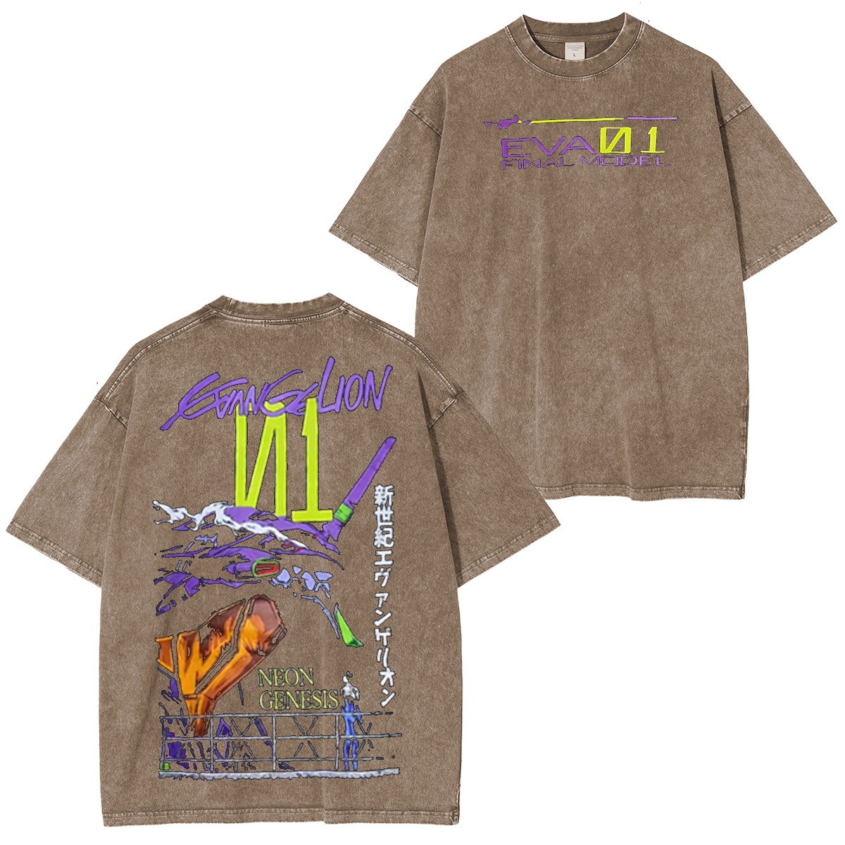 Neon Genesis Evangelion EVA 01 Oversized T-shirt/Crewneck/Hoodie