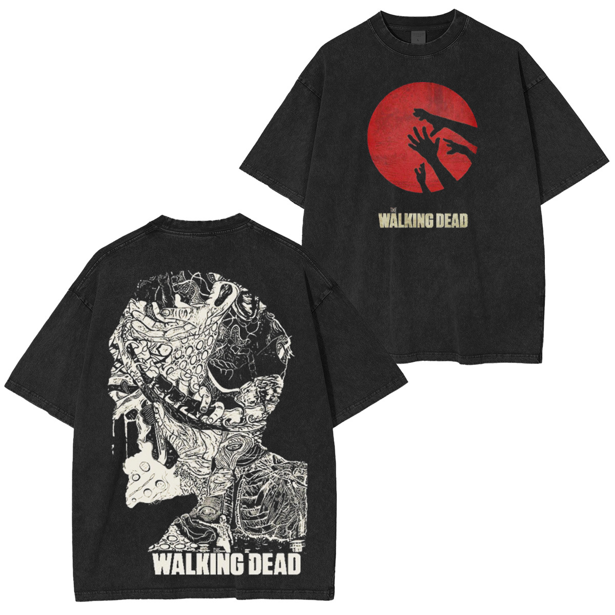The Walking Dead Vintage Washed T-shirt/Crewneck/Hoodie