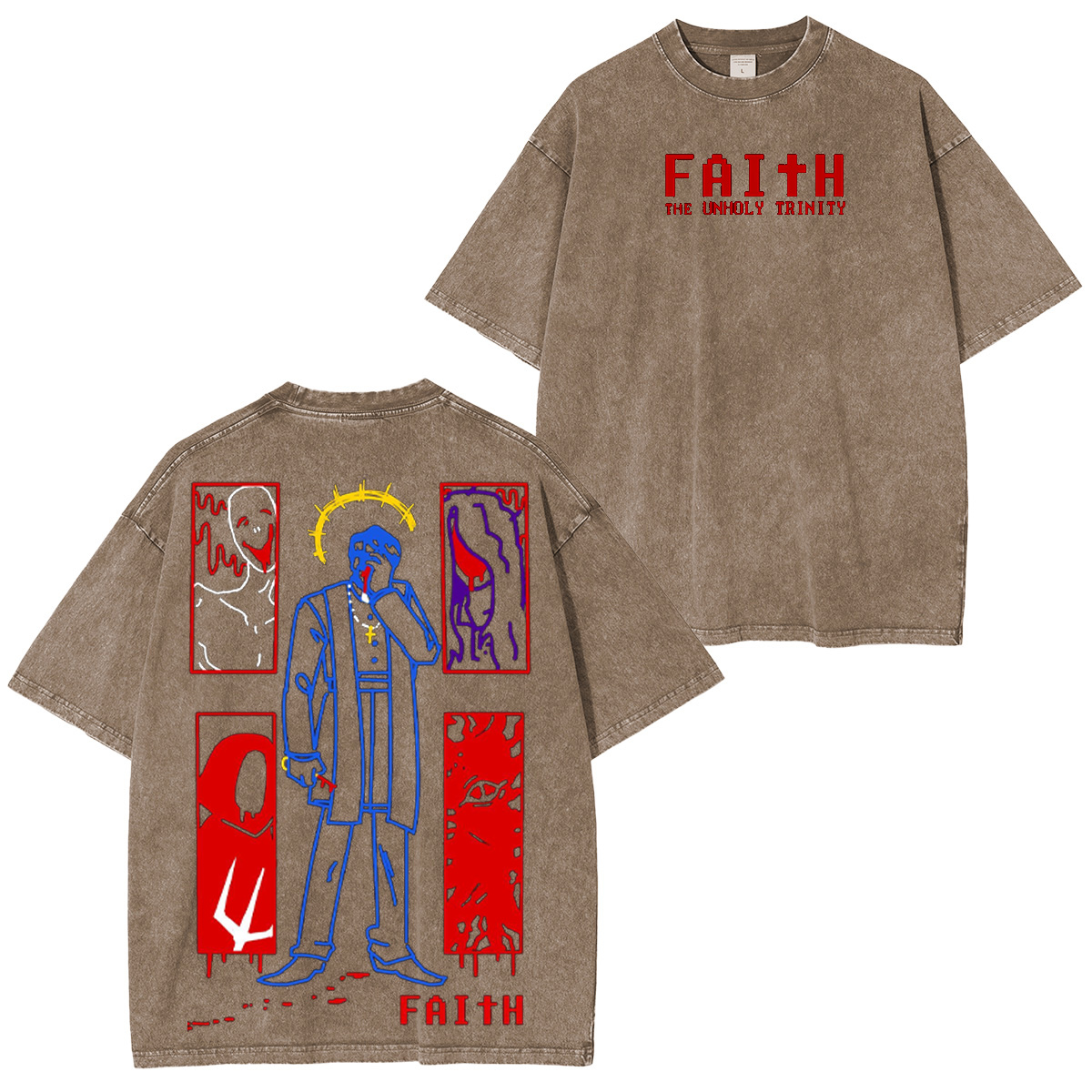 FAITH The Unholy Trinity Oversized T-shirt/Crewneck/Hoodie