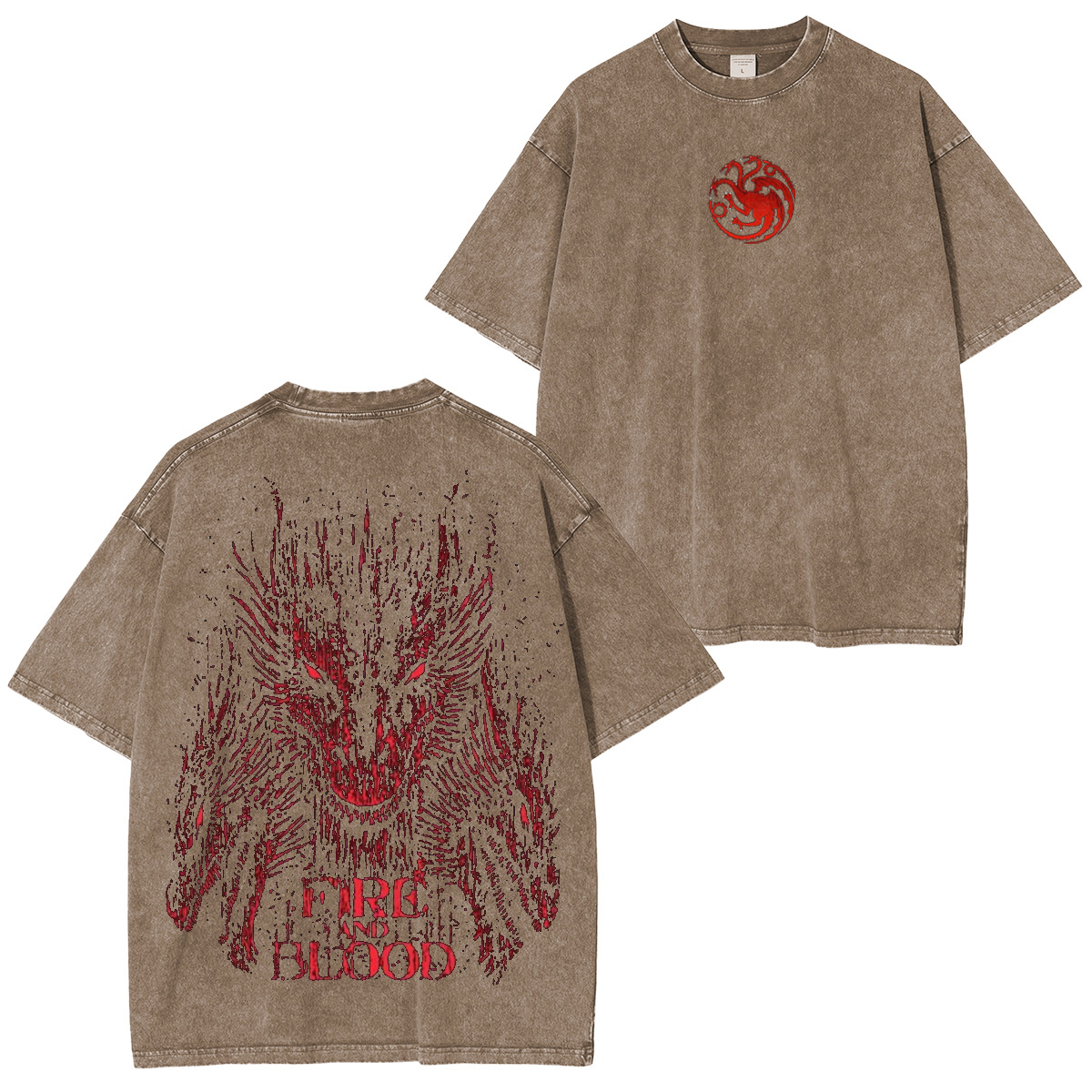House Targaryen Oversized T-shirt/Crewneck/Hoodie