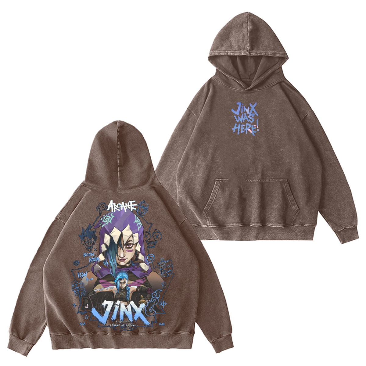 Jinx Was Here Oversized T-shirt/Crewneck/Hoodie