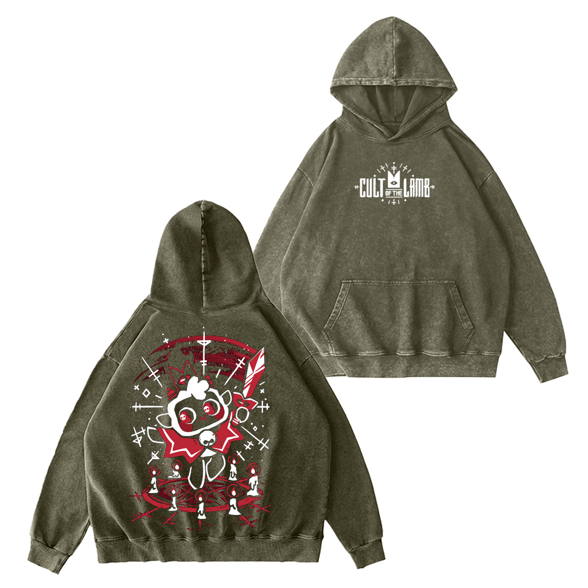 Cult of the Lamb Oversized T-shirt/Crewneck/Hoodie