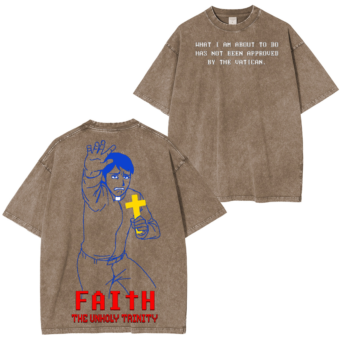 FAITH The Unholy Trinity Oversized T-shirt/Crewneck/Hoodie