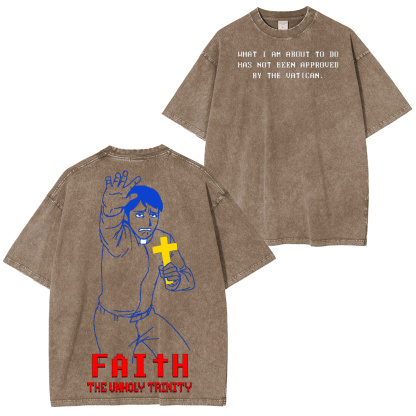FAITH The Unholy Trinity Oversized T-shirt/Crewneck/Hoodie
