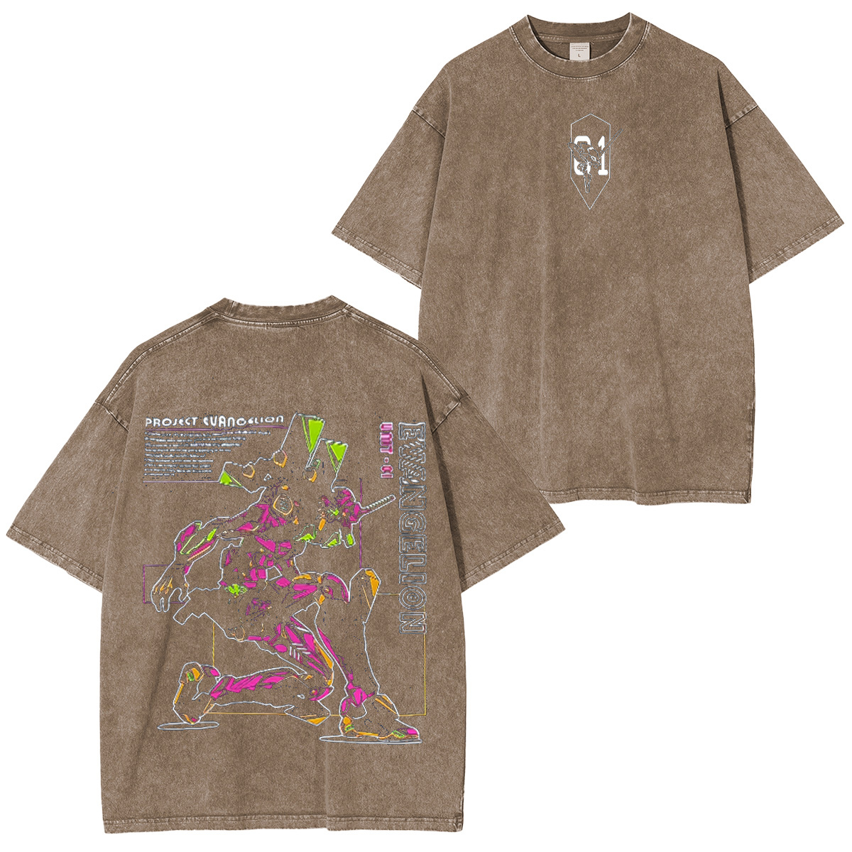 Neon Genesis Evangelion Oversized T-shirt/Crewneck/Hoodie