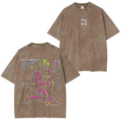 Neon Genesis Evangelion Oversized T-shirt/Crewneck/Hoodie