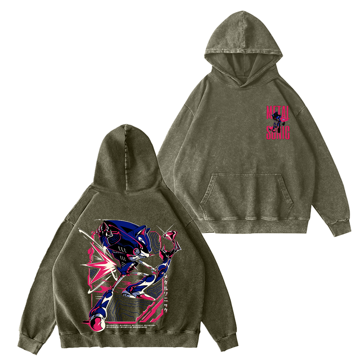 Metal Sonic Oversized T-shirt/Crewneck/Hoodie