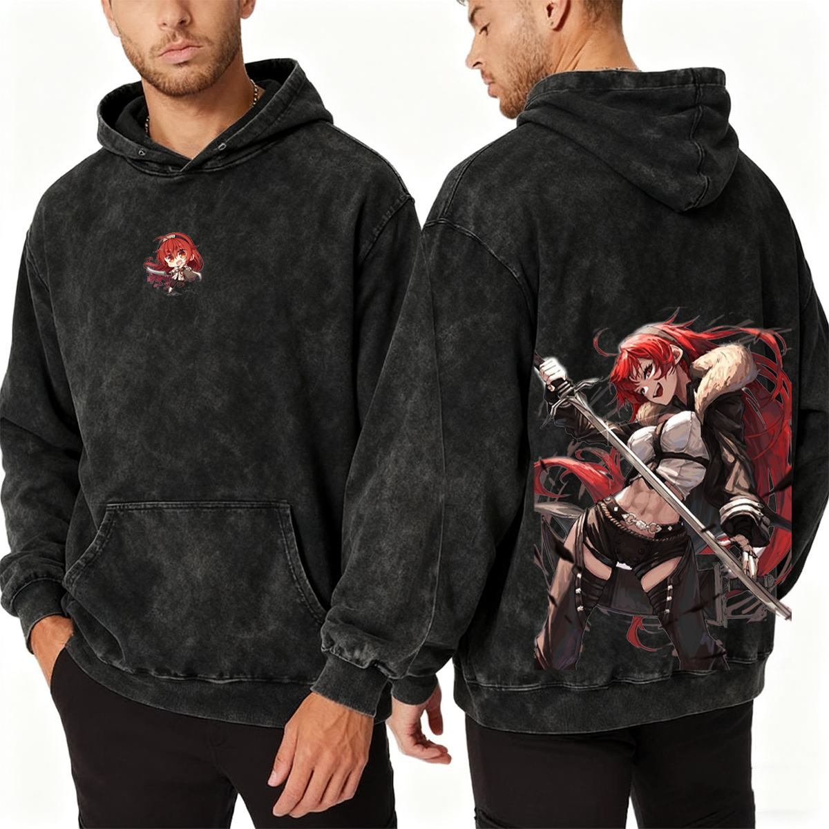 Eris Boreas Greyrat Washed T-shirt/Crewneck/Hoodie