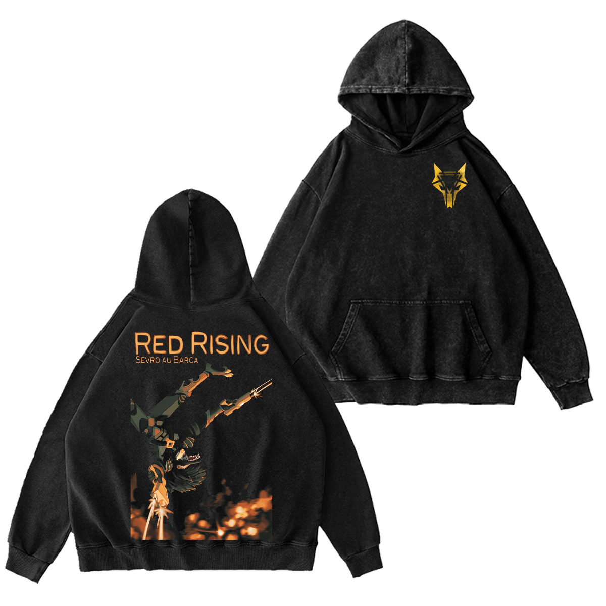 Red Rising Oversized T-shirt/Crewneck/Hoodie