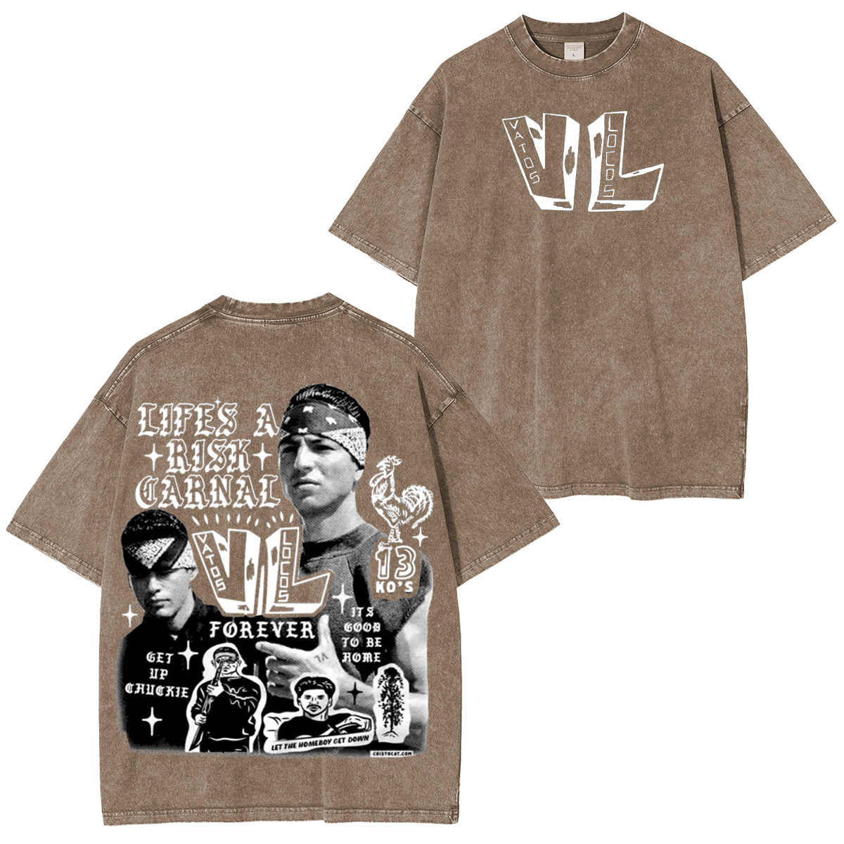 Vatos Locos World Oversized T-shirt/Crewneck/Hoodie