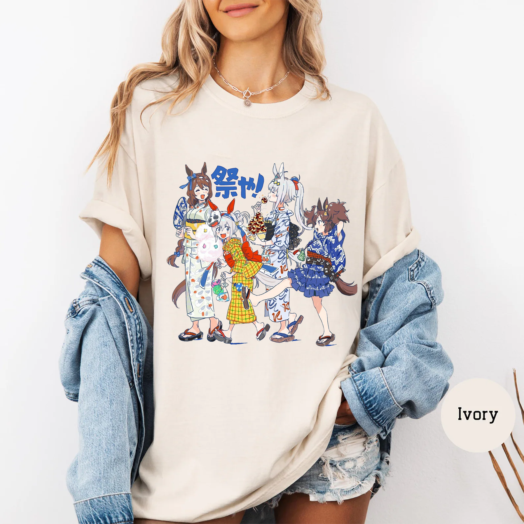 Umamusume Pretty Derby Oversized T-shirt/Crewneck/Hoodie