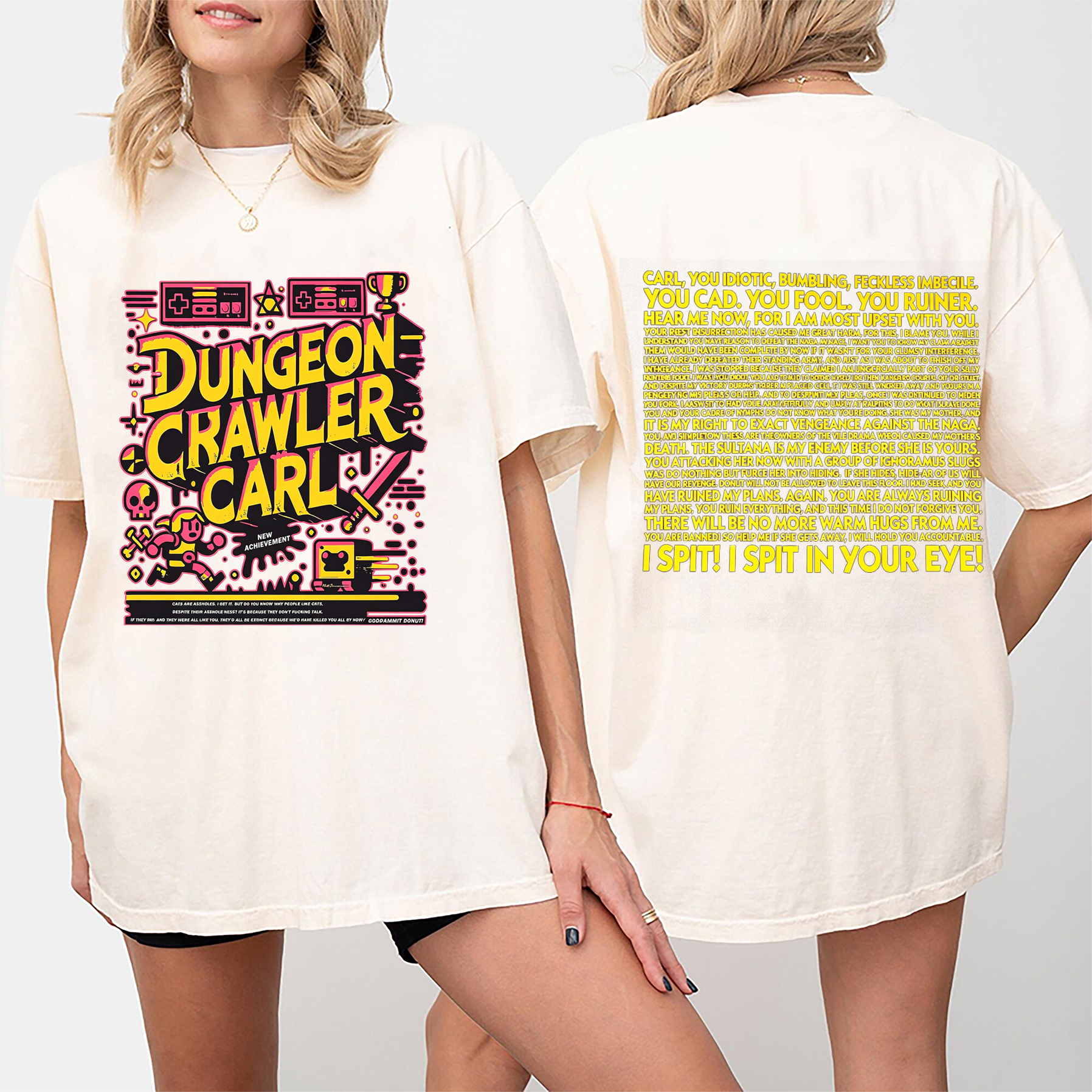 Dungeon Crawler Oversized T-shirt/Crewneck/Hoodie