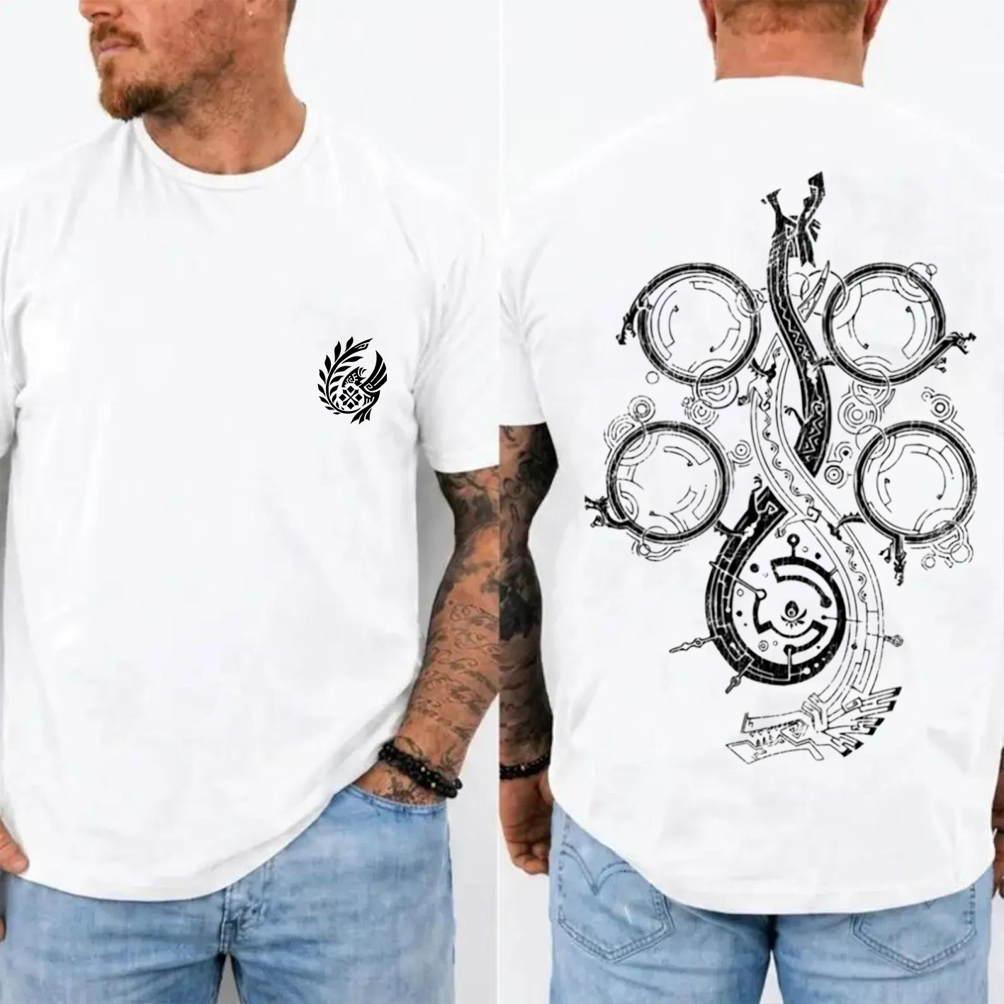 Monster Hunter Wilds Icon Oversize Unisex Shirts/Crewneck/Hoodie