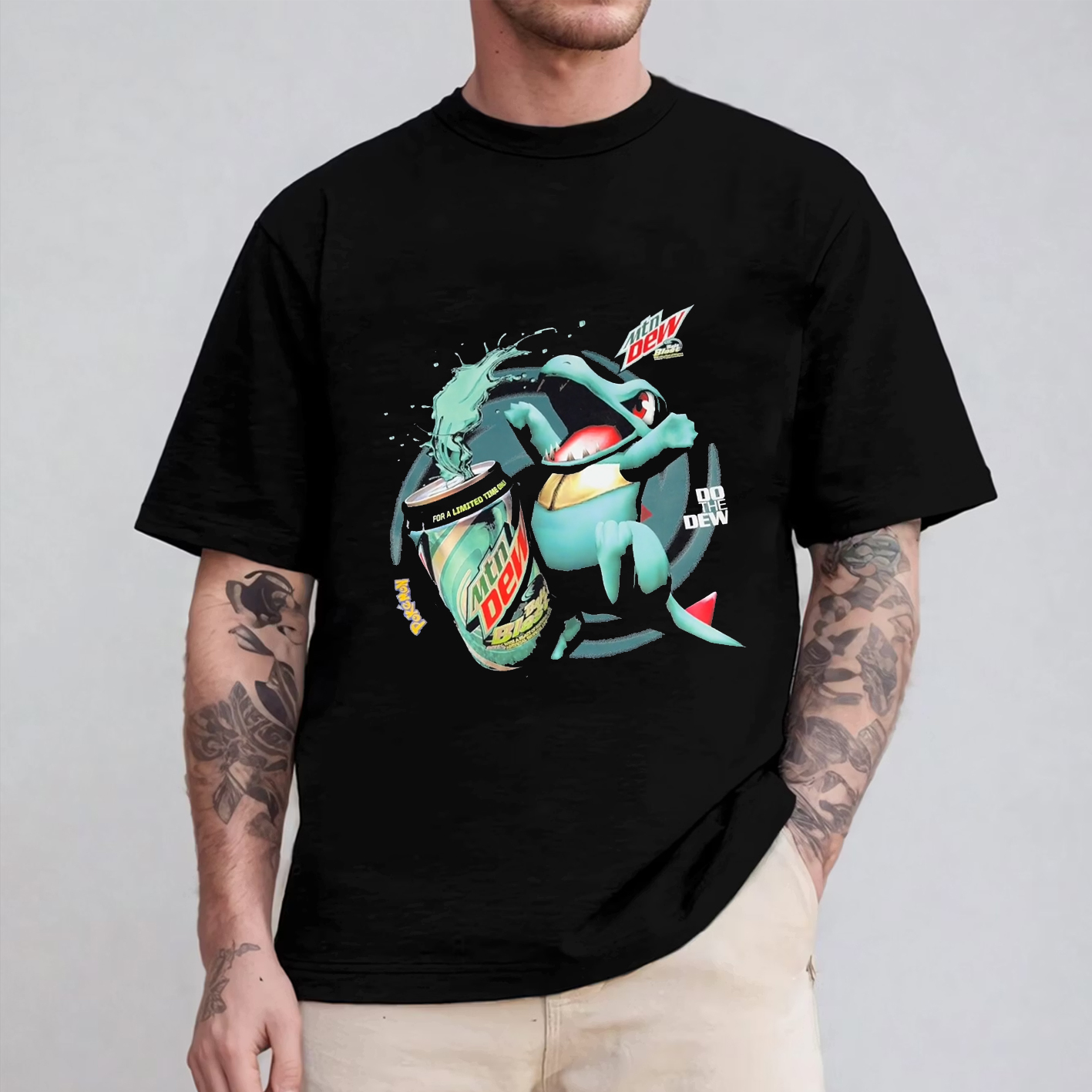 Pokemon Mega Charizard Y Double Unisex Washed T-Shirt