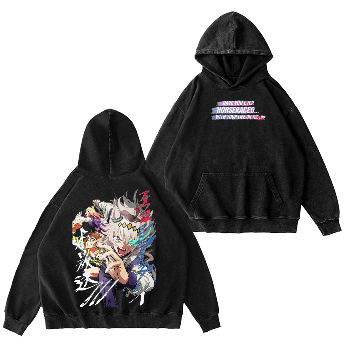 Uma Musume Pretty Derby Washed T-shirt/Crewneck/Hoodie