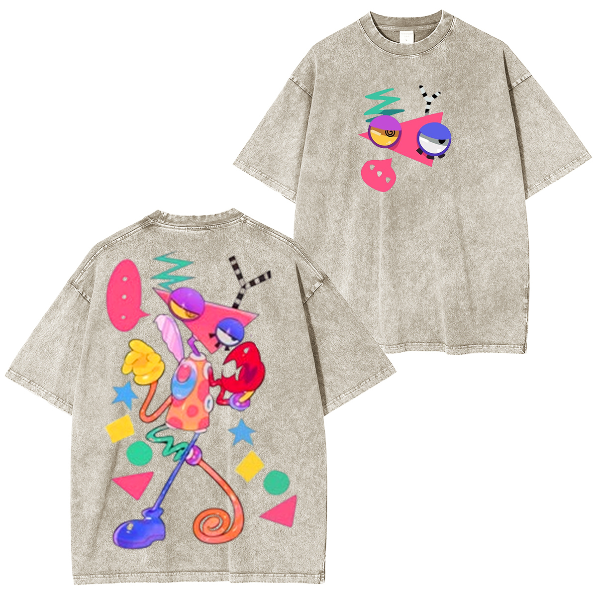 The Amazing Digital Circus Zooble Unisex Washed T-shirt/Crewneck/Hoodie