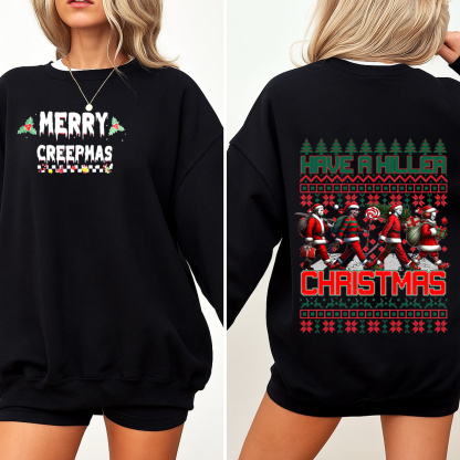 Friends Christmas  Oversized Washed T-shirt/Crewneck/Hoodie
