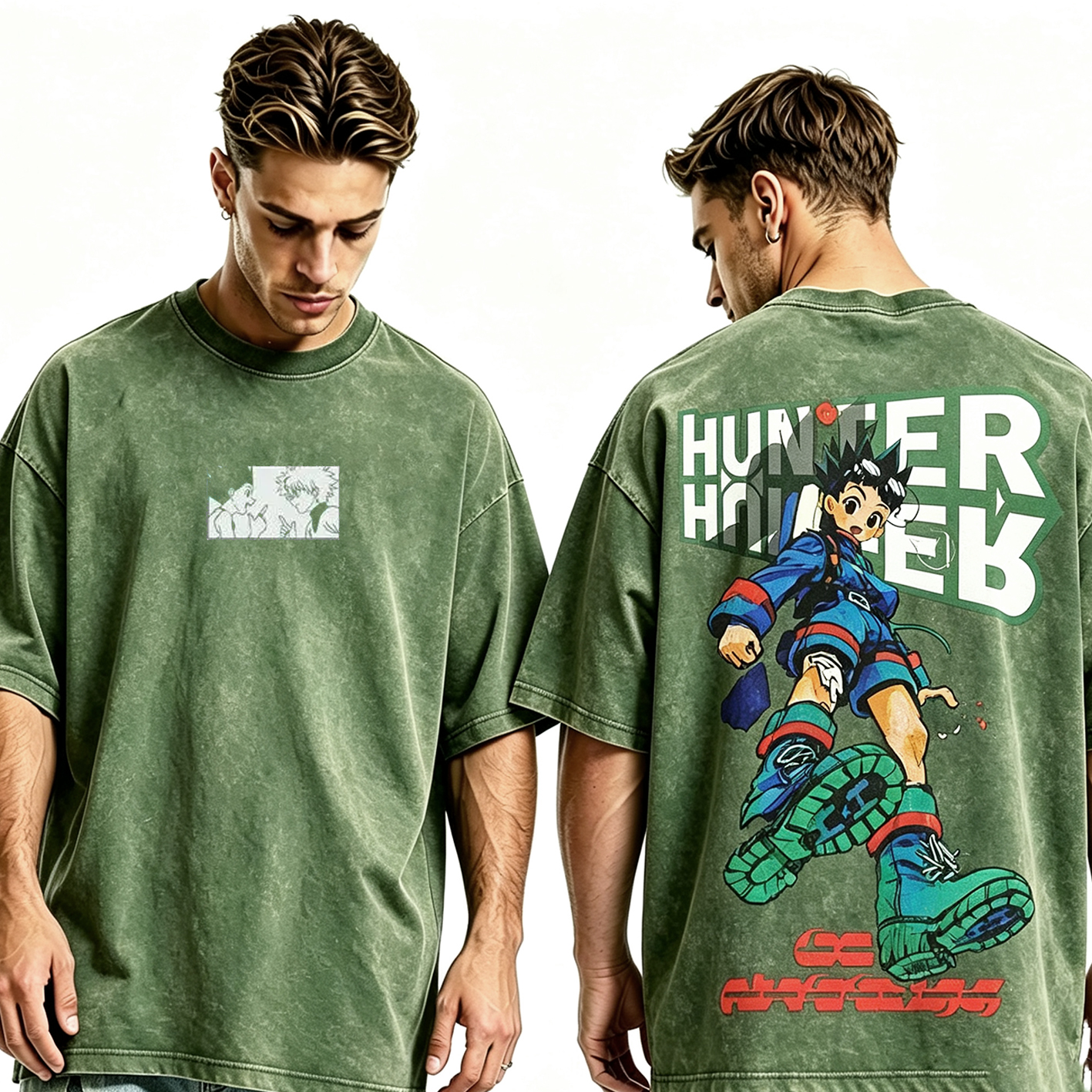 Hunter X Hunter Unisex Washed T-Shirt