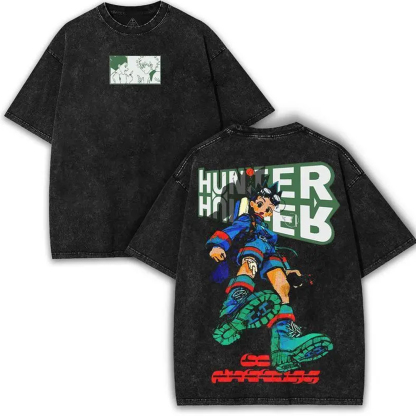 Hunter X Hunter Unisex Washed T-Shirt