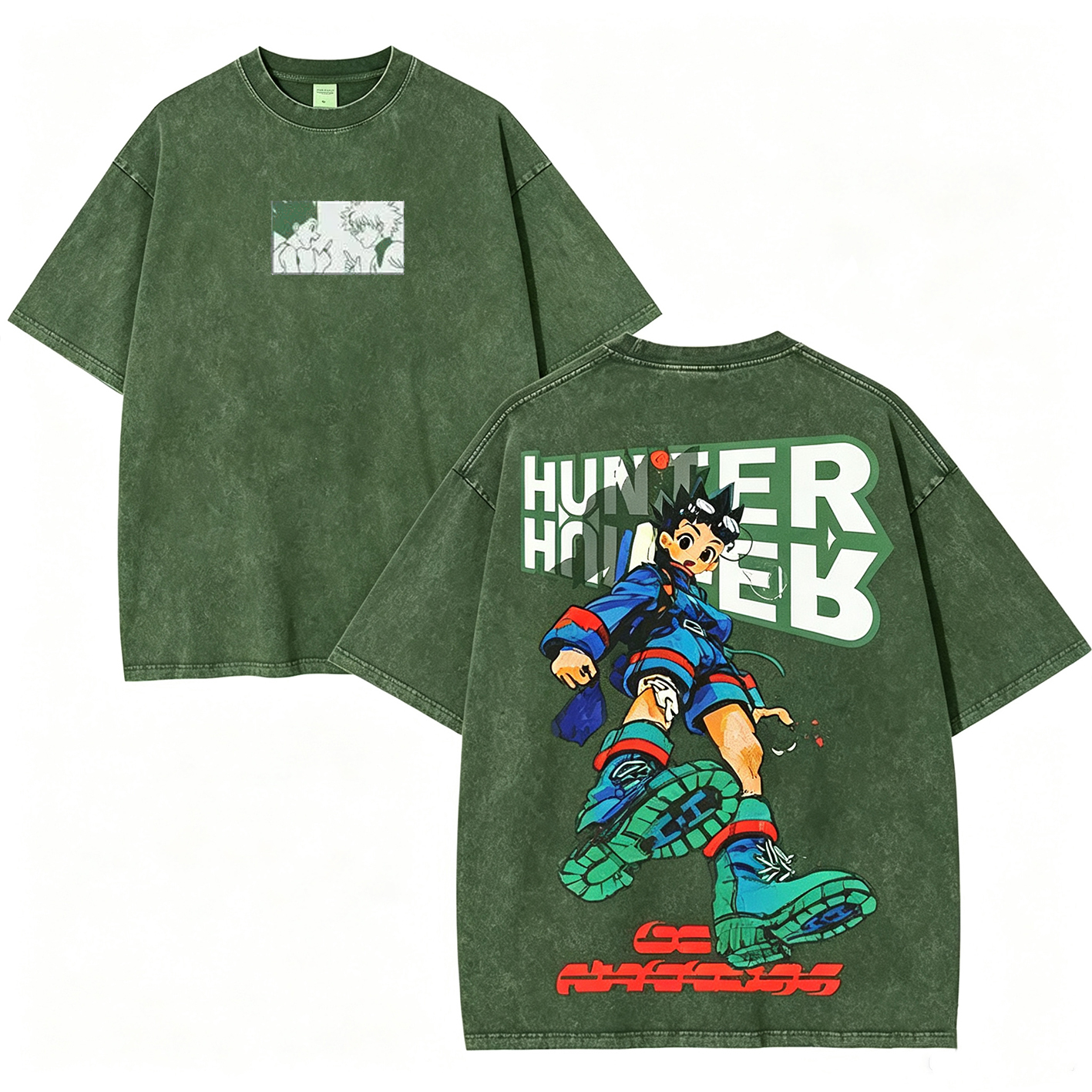 Hunter X Hunter Unisex Washed T-Shirt